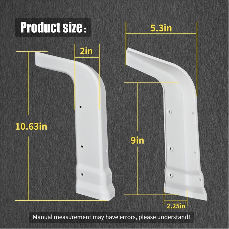 AQBB Replacement RV Roof Corner Caps for Pop Up Campers,Compatible with Most Rockwood, Flagstaff and Other Forest River Campers - Image 3